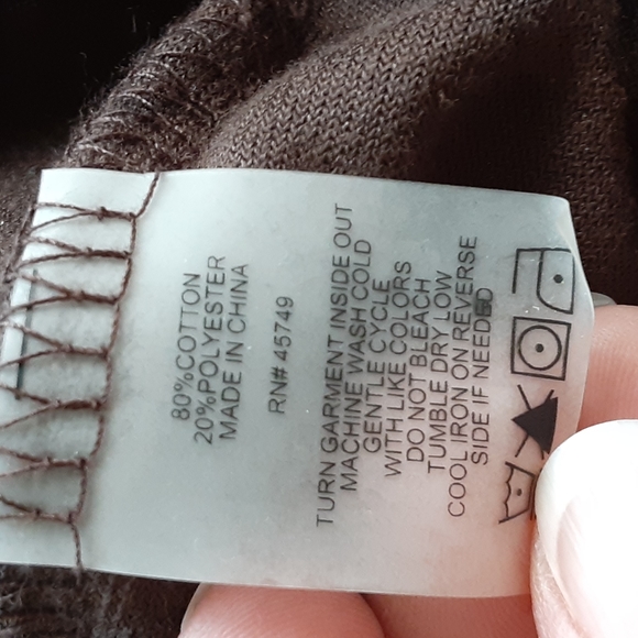 Threehearts Zebra Striped Velour Jacket, Size 3X - Picture 8 of 8